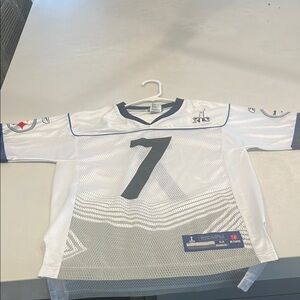 Reebok White Football Jersey